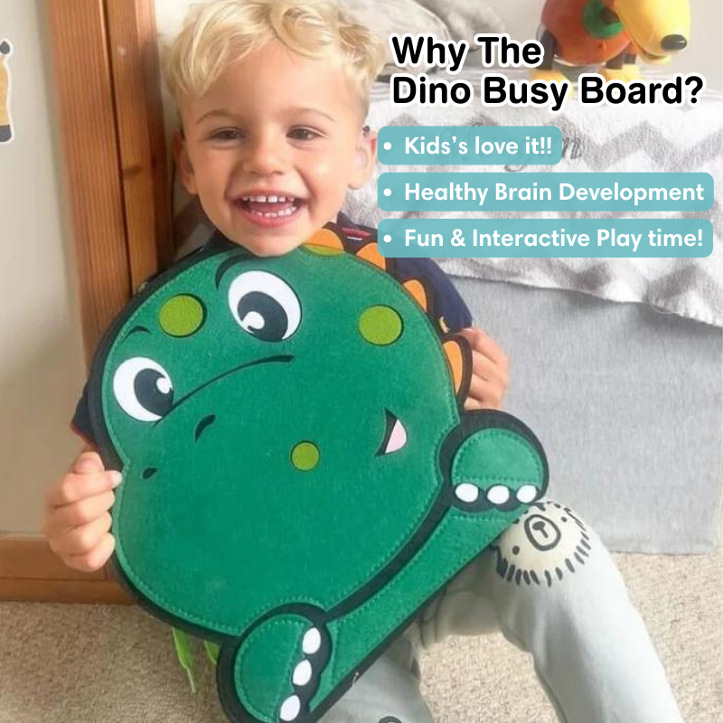 DinoBuddy™️ Montessori Busy Board