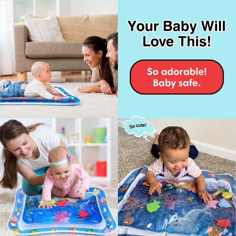 Splashy'Baby Tummy Time Mat