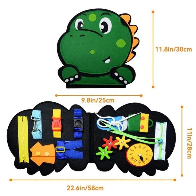 DinoBuddy™️ Montessori Busy Board