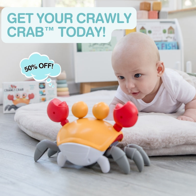 Newborn Care™ Crawling Crab Toy